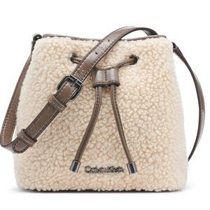 Calvin Klein Astatine Mini Bucket Crossbody Bag (NWT)